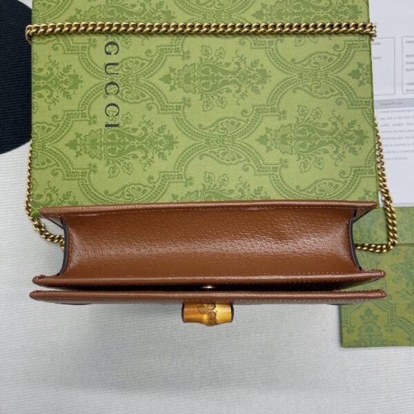 gg Diana Mini Bag With Bamboo Brown For Women, Women’s Bags 7.5in/19cm gg