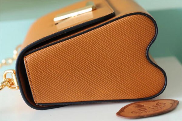 LV Twist MM Epi Gold Miel Brown For Women, Women¡¯s Bags, Shoulder And Crossbody Bags 9.1in/23cm LV M59686
