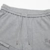 CHROME HEARTS HORSE SHOE LOGO SHORTS GREY