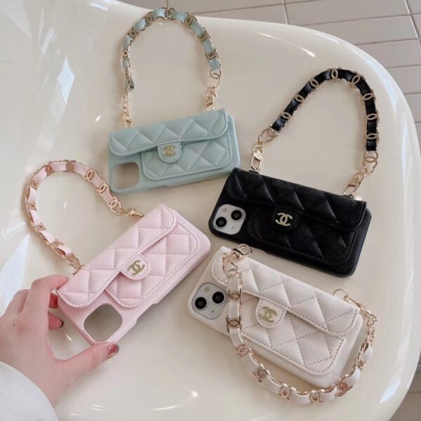 CN Pastel iPhone Cases Bag With Strap