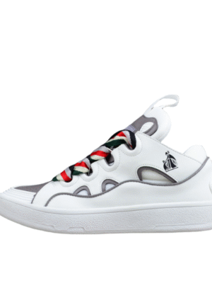 Lanvin White and Grey Sneaker