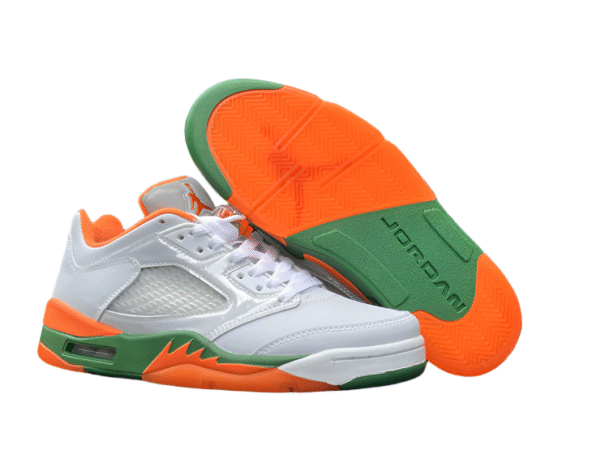 16._16_ccdcd8ef-ae8d-435f-9717-ccc1bce4d075 JORDAN 5 Low White/Orange/Green