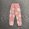 DENIM TEARS COTTON WREATH SWEATPANTS PEACH