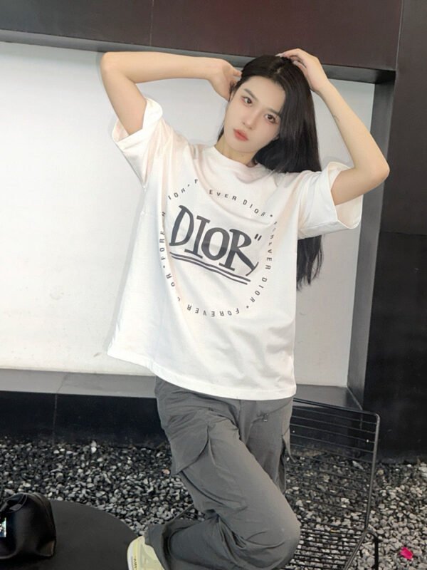 16_8632c79f-ff7d-4ace-a8e1-f854b62dffac Dior "Forever Dior" T-Shirt (White)
