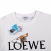 Loewe T-Shirt with Logo and Graphic Design