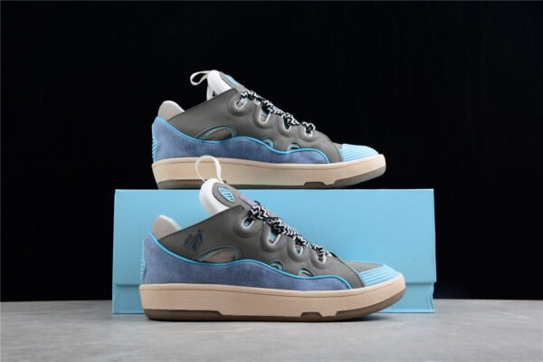 17._17_ba744737-4186-48d8-9217-b8e8f834fec3 Lanvin Grey and Blue Sneakers
