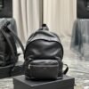 YSSL City Backpack In Unisex For Women 13.8in/35cm Black YSL