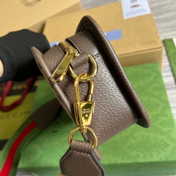 gg Jumbo gg Mini Bag Camel And Ebony Jumbo gg Canvas For Women? 8.9in/22.5cm gg 696075 UKMDG 2570