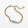 18K CC Diamonds Chain Necklace