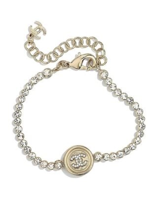 18K Diamonds CC Bracelet