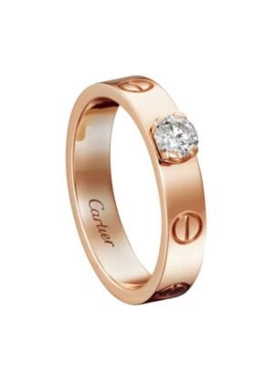 18K Love Engagement Ring