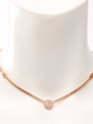 18K Double G Flower Necklace