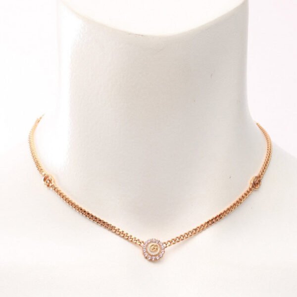 18K Double G Flower Necklace