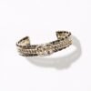 18K CC 2022 Black Cuff Bracelet