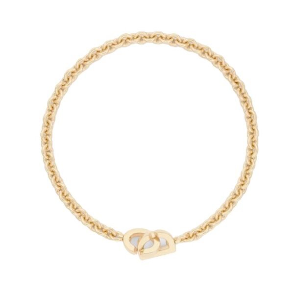 18K CD Lock Necklace