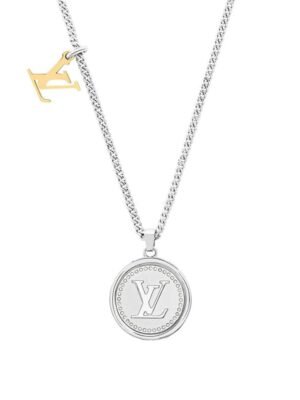 18K Louis Catch Pendant Necklace