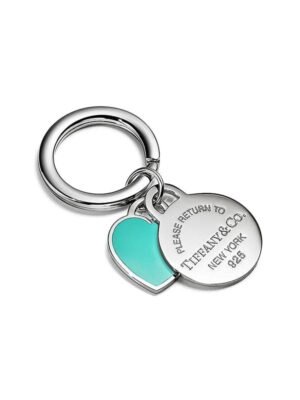 18K T Round & Heart Tag Ring