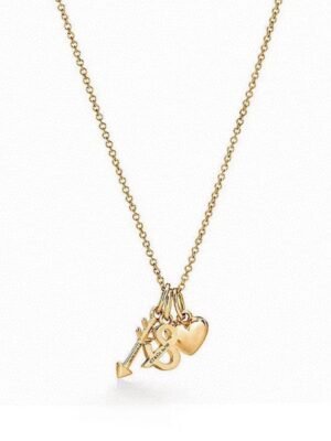 18K T Wine and Dine Pendant Necklace