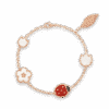 18K Lucky Spring Five Motifs Clover Bracelet