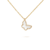 18K Sweet Alhambra Butterfly Necklace