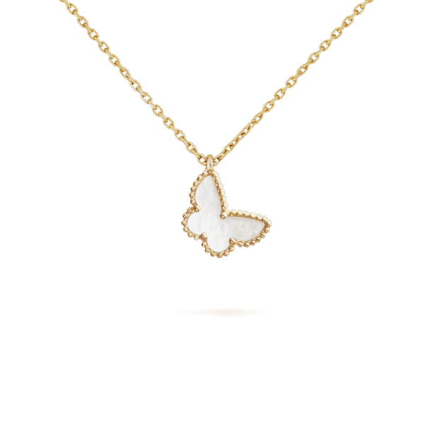 18K Sweet Alhambra Butterfly Necklace
