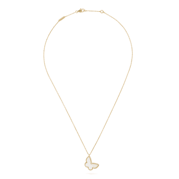 18K Sweet Alhambra Butterfly Necklace