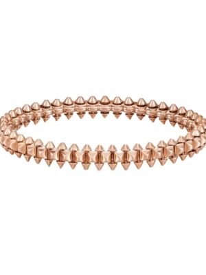 18K Rose Gold Clash De Bracelet