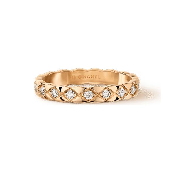 18K CC Coco Crush Mini Diamonds Ring
