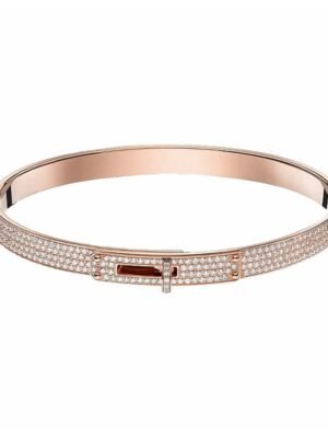 18K Rose Gold Kelly Diamonds H Bracelet