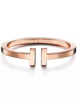 18K T Square Bracelet