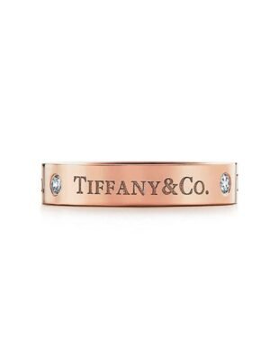 18K Rose Gold T Wedding  Ring
