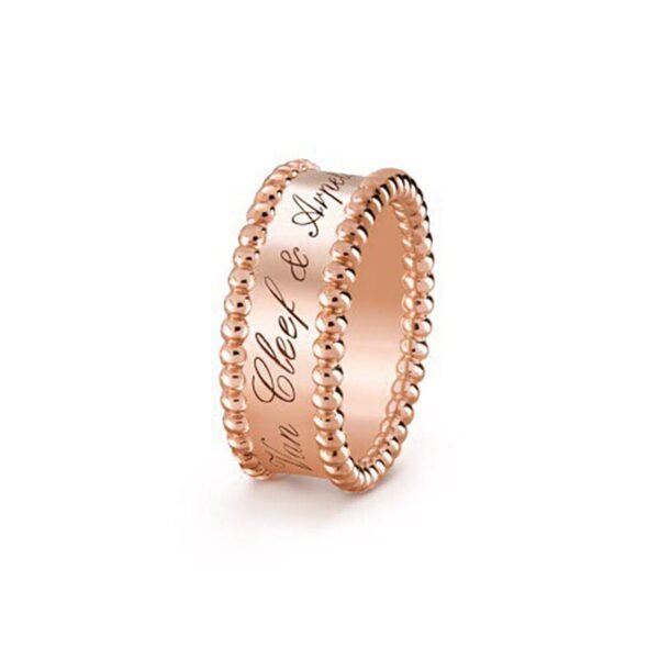 18K Rose Gold Perl¨¦e Signature Ring