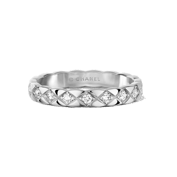 18K CC Coco Crush Mini Diamonds Ring
