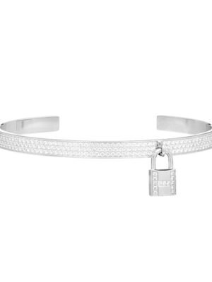 18K Kelly Clochette Diamond H Bracelet
