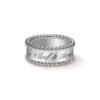 18K White Gold Perl¨¦e Signature Ring