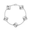 18K Vintage Alhambra Five Motifs Clover Bracelet