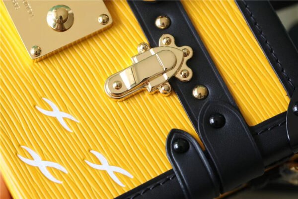 LV Petite Malle Epi Yellow For Women,  Shoulder And Crossbody Bags 7.9in/20cm LV?