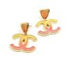 18K Classic Peach CC Dangle Earrings