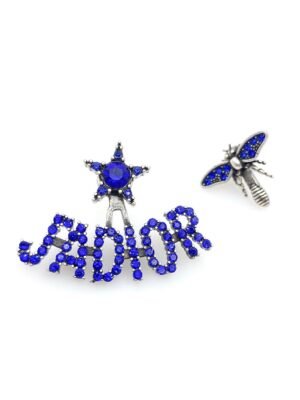 18K CD J'Adior Star Bee Earrings