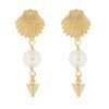 18K CD Sea Garden Earrings