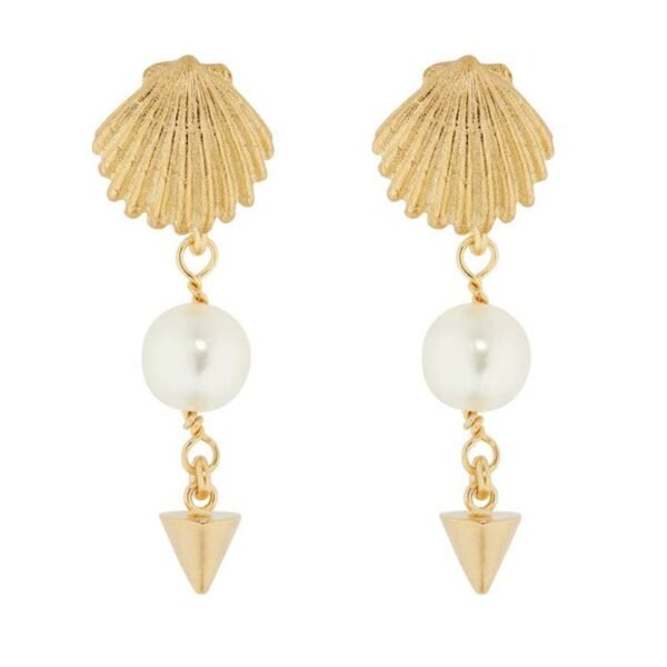 18K CD Sea Garden Earrings