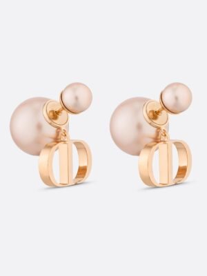 18K Tribales Pink Pearl Earrings