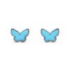 18K Sweet Alhambra Butterfly Stud Earrings