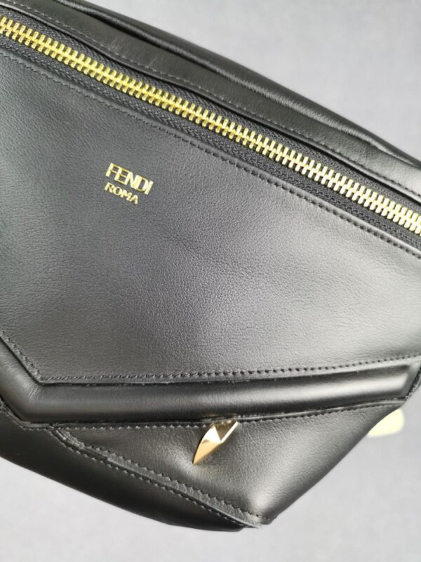 FI Little Monster Belt Bag Black For Men, Men’s Bags 7.9in/20cm FF