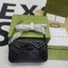 gg Marmont Matelasse Shoulder Bag Black For Women, Women’s Bags 9.5in/24cm gg