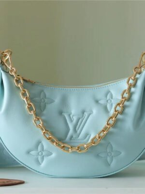 LV Over The Moon Monogram Vert D’Eau Green For Women,  Shoulder and Crossbody Bags 10.8in/27.5cm LV M20857