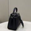 FI Peekaboo Small Black Bag For Woman 23cm/9in