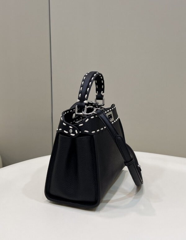 FI Peekaboo Small Black Bag For Woman 23cm/9in