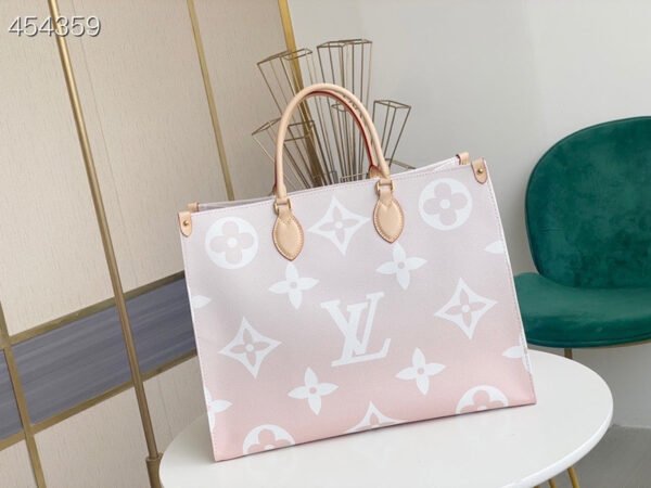 1EE703A1-9693-43AD-8F03-3B8A372D899D-30066-1620023342 LV Onthego GM Tote Bag Pink For Women 41cm LV