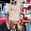 Feather-light Cozy: Chic Cookie-Inspired iPhone Case for Trendsetters